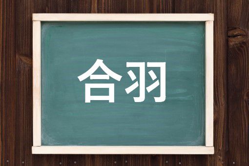 合羽の読み方と意味 カッパ と ごうは 正しいのは