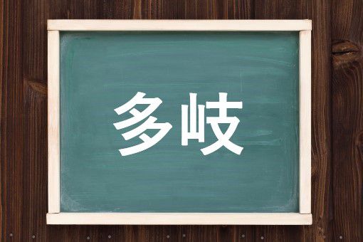 多岐の読み方と意味 たき と たし 正しいのは