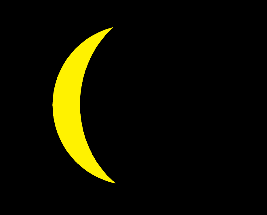 暁月とは どんな形の月なのかを図で解説