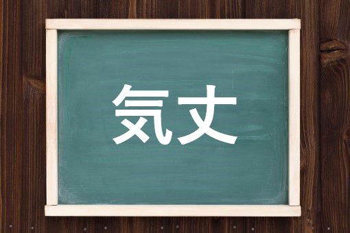 気丈の読み方と意味 きじょう と きたけ 正しいのは