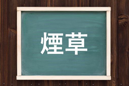 煙草の読み方と意味 えんそう と たばこ 正しいのは