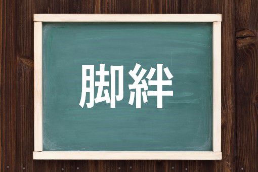 脚絆の読み方と意味 きゃはん と きゃくはん 正しいのは