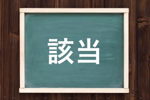 該当の読み方と意味 かくとう と がいとう 正しいのは