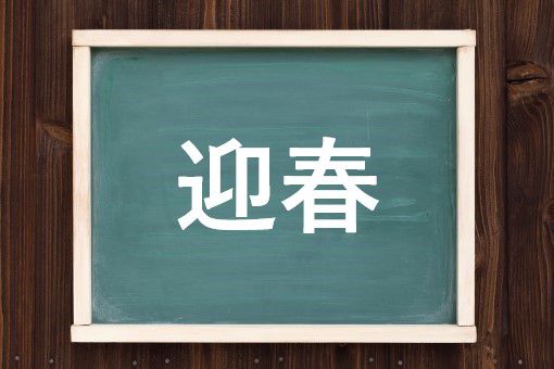 迎春の読み方と意味 げいしゅん と ごうしゅん 正しいのは