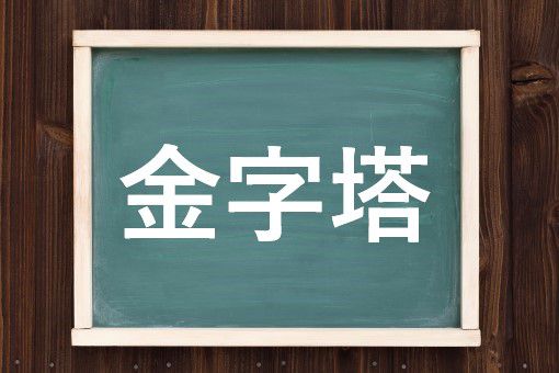 金字塔の読み方と意味 ピラミッド と きんじとう 正しいのは